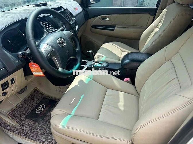 Toyota Fortuner 2015 Bạc Tự động 7 chỗ