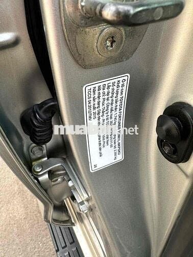 Toyota Fortuner 2015 Bạc Tự động 7 chỗ