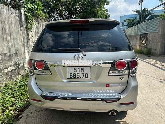 Toyota Fortuner 2015 Bạc Tự động 7 chỗ