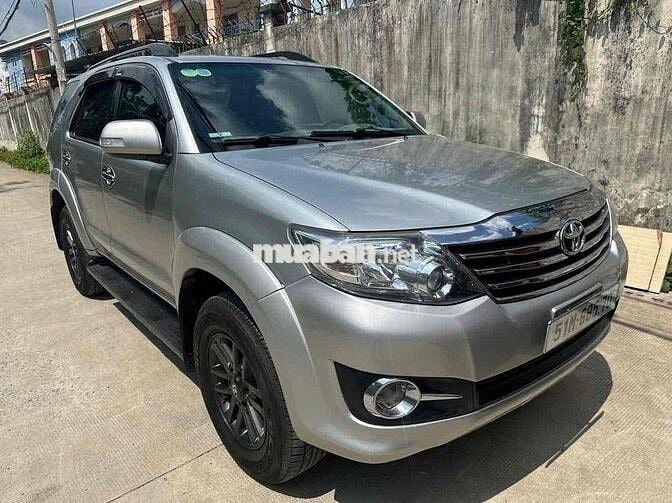 Toyota Fortuner 2015 Bạc Tự động 7 chỗ