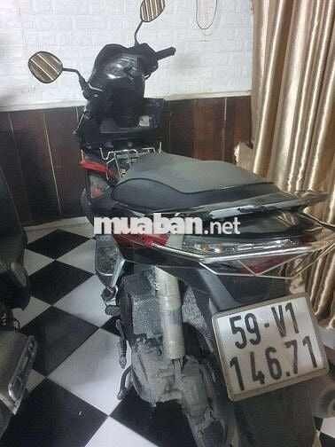 Honda Air Blade Thái Đen đỏ