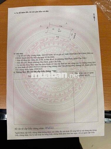 CẦU GIẤY - Ô TÔ TẢI TRÁNH - KINH DOANH CỰC ĐỈNH LÔ GÓC 3 THOÁNG - 6 TẦ