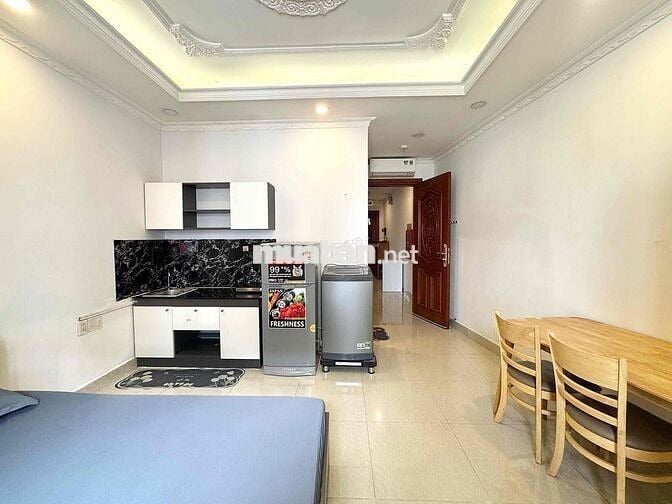 🔥Căn Hộ Studio Full Nội Thất Đón Nắng Thang Máy Gần Chợ Tân Định