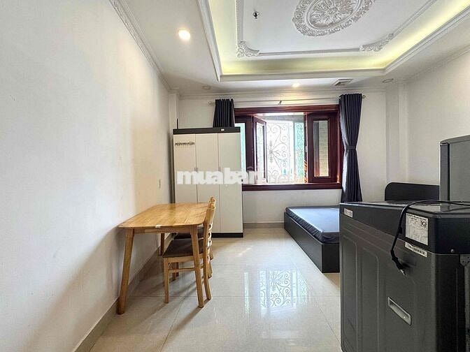 🔥Căn Hộ Studio Full Nội Thất Đón Nắng Thang Máy Gần Chợ Tân Định