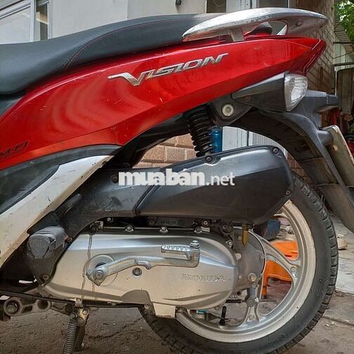 Honda Vision 2025 Cao Cấp màu Đỏ