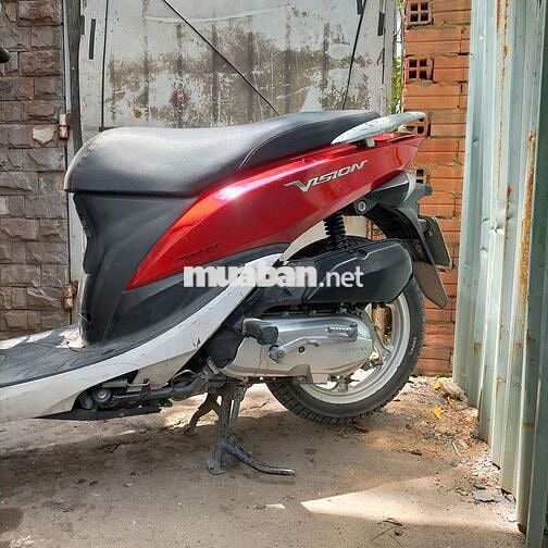 Honda Vision 2025 Cao Cấp màu Đỏ