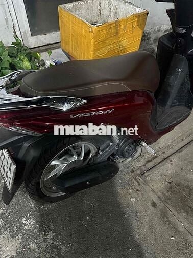 Honda Vision 2025 Cao Cấp màu Đỏ