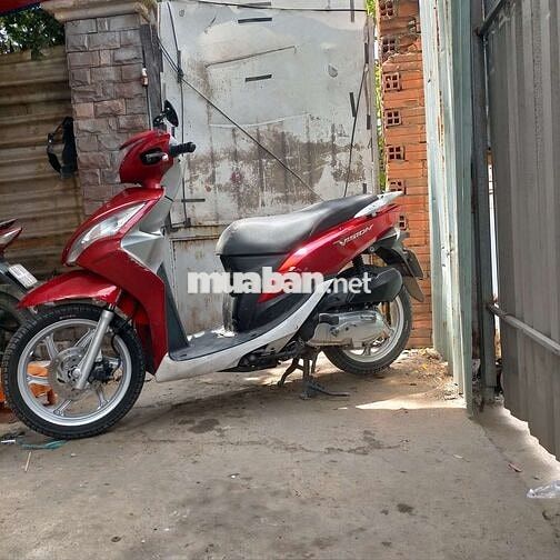 Honda Vision 2025 Cao Cấp màu Đỏ