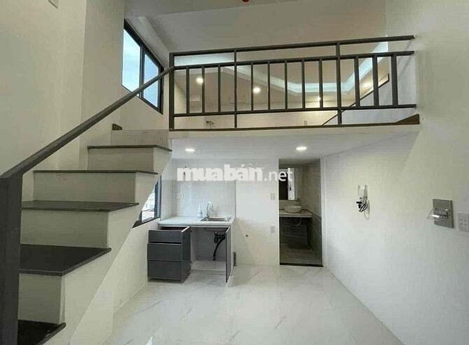 DUPLEX FULL NỘI THẤT CỬA SỔ THOÁNG GÁC CAO GẦN CHỢ BẢ CHIỂU