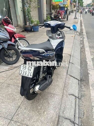 Honda Air Blade FI 2017 Xanh Đã sử dụng