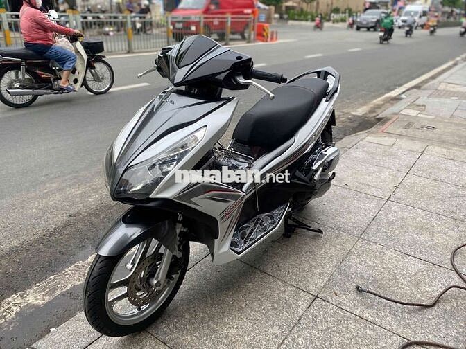 Honda Air Blade FI 2014 Trắng Đen Bạc Đã sử dụng