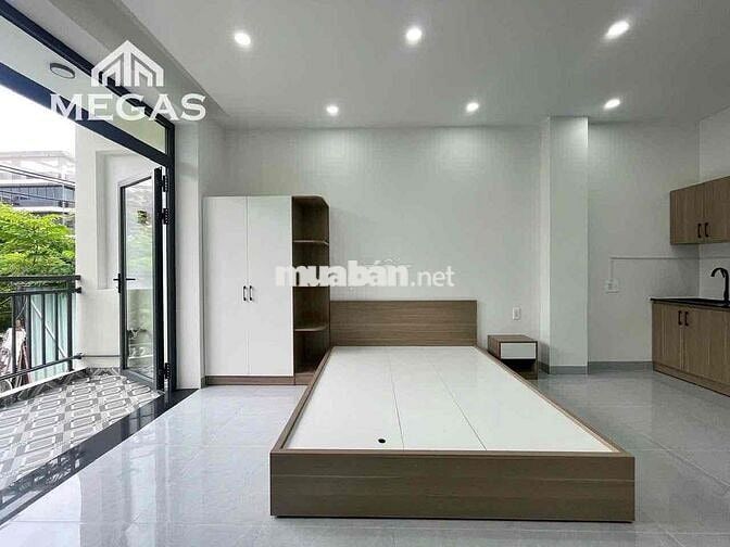 TRỐNG 1 PHÒNG BAN CÔNG ĐẦY ĐỦ NỘI THẤT NGAY CUỐI NGUYỄN THÁI SƠN