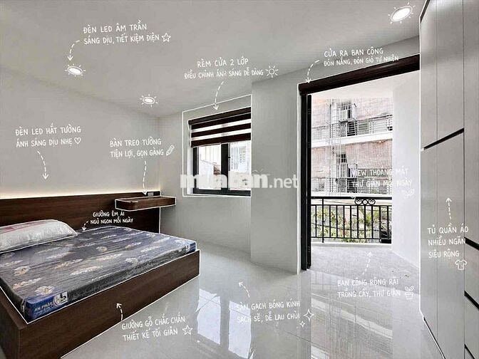 CHO THUÊ CĂN HỘ STUDIO THOÁNG MÁT NGAY GẦN CÔNG VIÊN LÀNG HOA 🌹