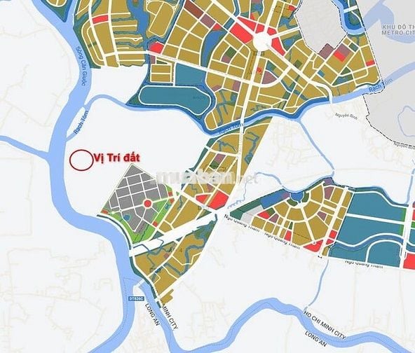Bán nhanh 2.229,9m² đất nông nghiệp Nhơn Đức Nhà Bè – đang nuôi tôm.