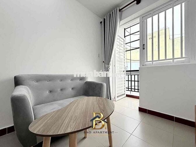 Cho thuê căn hộ dịch vụ mới khai trương, Studio full nội thất ban công