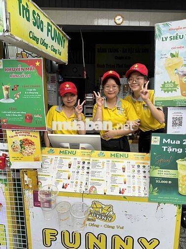 TUYỂN 5 NHÂN VIÊN QUÁN TRÀ SỮA GÒ VẤP