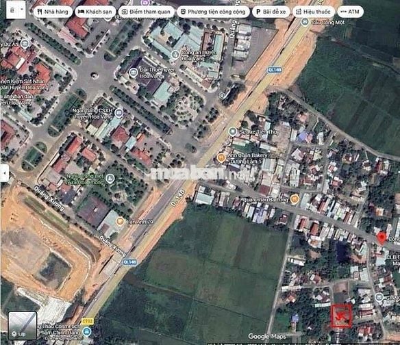Lô đất thổ cư Thôn Cẩm Toại Đông, Xã Hoà Vang giá tốt