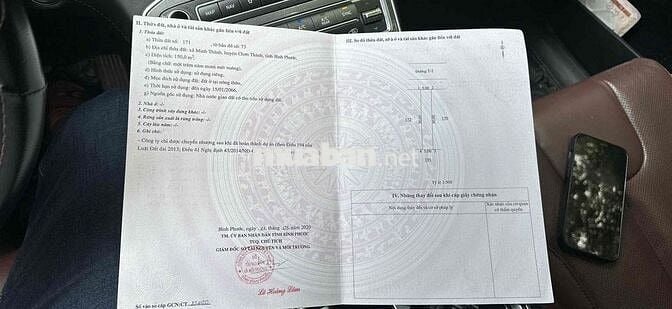 Bán 2 dãy nhà trọ thu nhập 23tr/thág KCN Becamex Chơn Thành