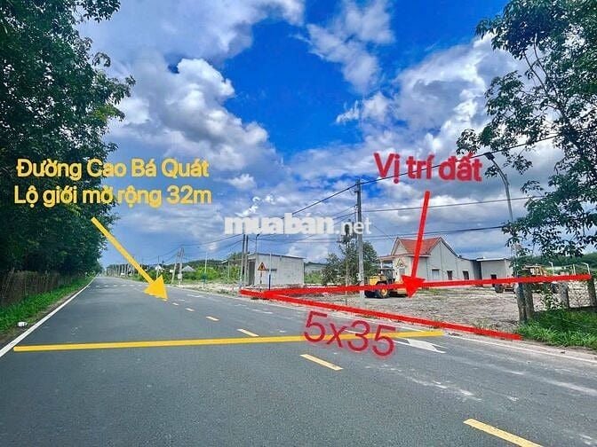 389 triệu mở cánh cửa sở hữu đất mặt tiền Cao Bá Quát.