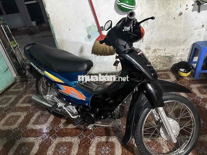 Honda Wave Alpha màu Đen, Xanh