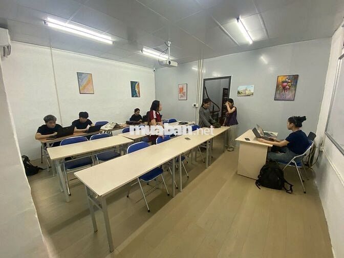Sang nhượng cho thuê lại văn phòng trung tâm dạy tiếng đầy đủ nội thất