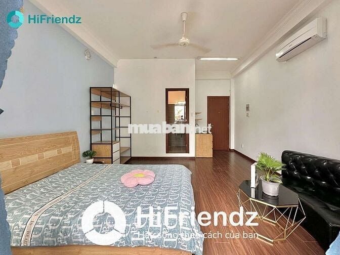 CHO THUÊ GẦN CV HOÀNG VĂN THỤ-STUDIO FULL NỘT THẤT-BAN CÔNG-35M2