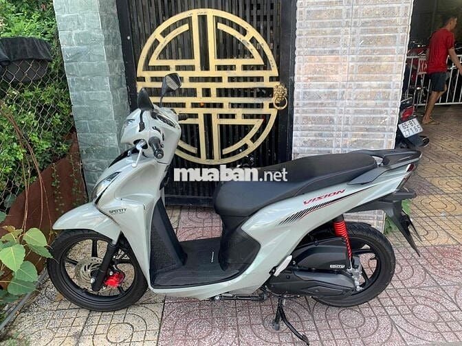 Honda Vision 2023 Cá tính bánh lớn Xám xi măng