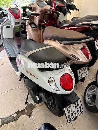 Honda Scoopy 2024 Trắng Thái Lan 4097 km