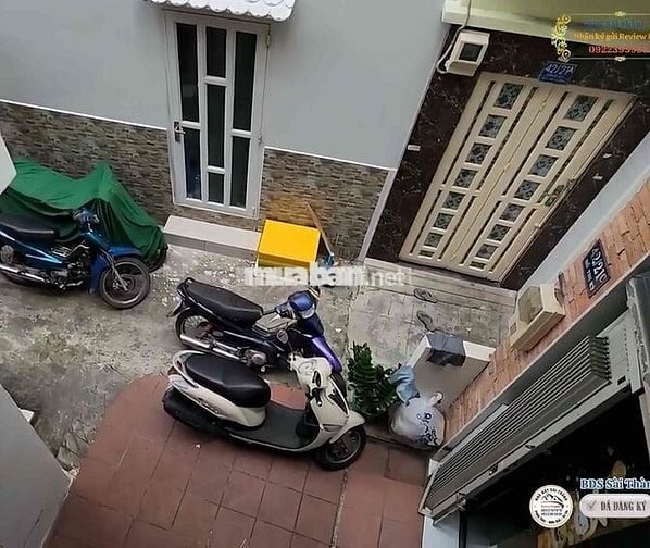 Bán nhà nhỏ xinh khu Hồ Thị Kỷ, chợ hoa phố ẩm thực đông đúc