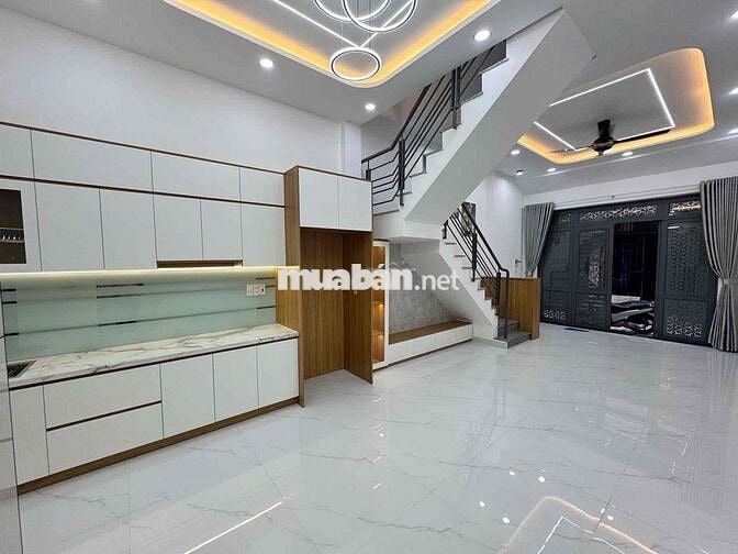 TÀI CHÍNH 5 TỶ NHÀ ĐƯỜNG 16A BTĐ A 40M2 4x10 Q6 Q11 QUA 10p hướng Nam