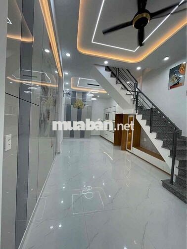 TÀI CHÍNH 5 TỶ NHÀ ĐƯỜNG 16A BTĐ A 40M2 4x10 Q6 Q11 QUA 10p hướng Nam
