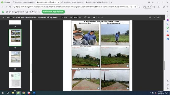 BÁN 04 THỬA ĐẤT TẠI HƯƠNG AN, HUẾ