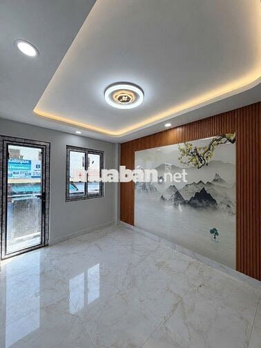 Nhà 3 tầng mặt tiền - Sát bên Quận 6 - 3 phòng ngủ 3wc ✅️nhà mới
