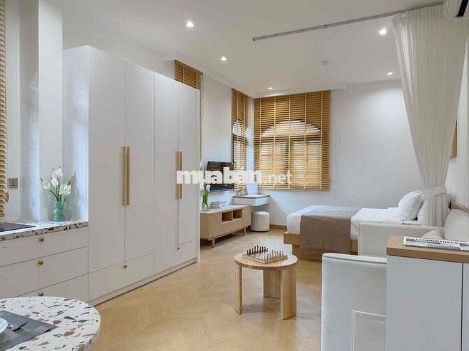 CHO THUÊ CĂN HỘ 1 PN STUDIO HOÀNG HOA THÁM