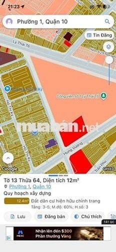 Bán nhà nhỏ xinh khu Hồ Thị Kỷ, chợ hoa phố ẩm thực đông đúc