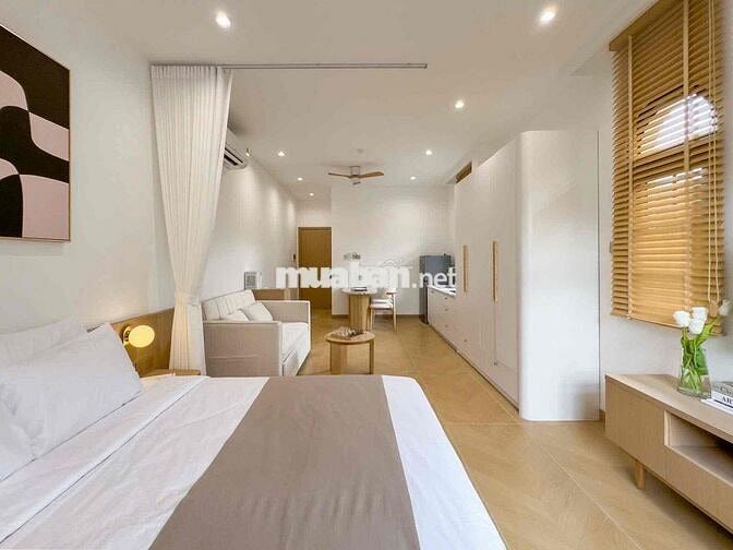 CHO THUÊ CĂN HỘ 1 PN STUDIO HOÀNG HOA THÁM