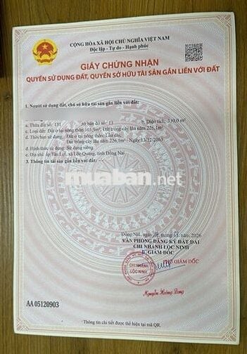Chỉ cần thanh toán 80 -100 triệu sở hữu lô đất nền sổ sẳn 8x42 ĐN mới