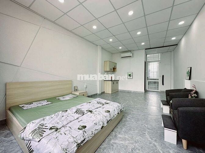 LÝ THƯỜNG KIỆT-STUDIO FULL NỘI THẤT-35M2-CỬA SỔ TRƠI-GẦN BẮC HẢI 