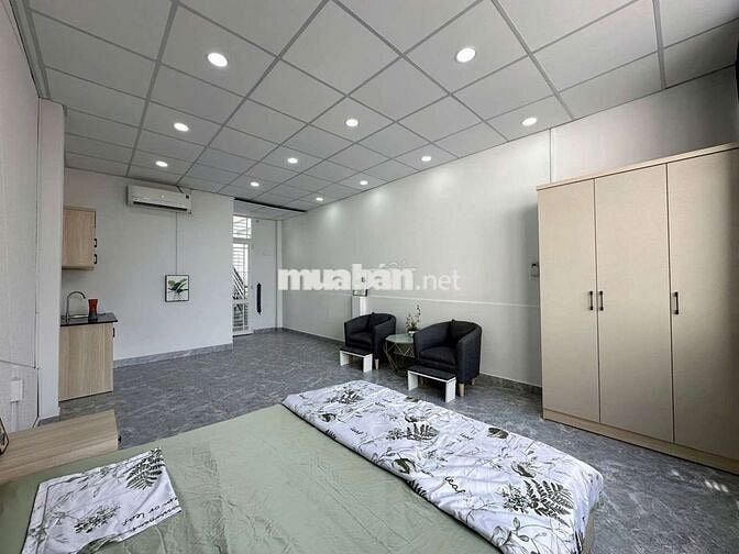 LÝ THƯỜNG KIỆT-STUDIO FULL NỘI THẤT-35M2-CỬA SỔ TRƠI-GẦN BẮC HẢI 