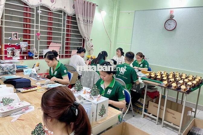 TUYỂN DỤNG NHÂN VIÊN SẢN XUẤT & THỢ PHỤ MÁY LAZER
