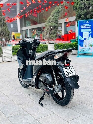 Honda SH 125i 2018 Đen Smartkey sơn máy zin 100%