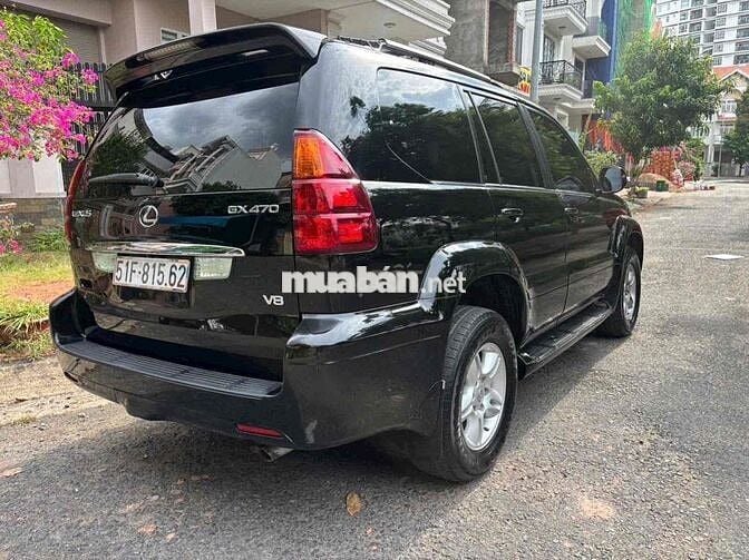 Lexus GX 470 2005 Đen 100.000 km