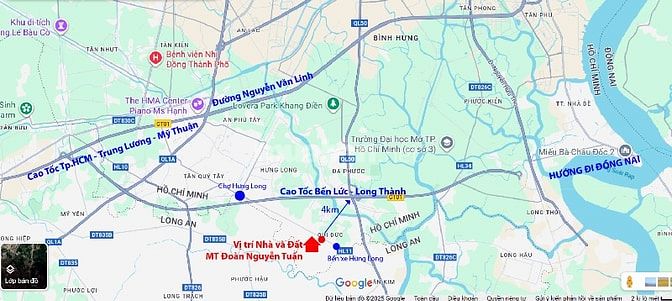 Chính chủ cần bán đất 2 mặt tiền Đoàn Nguyễn Tuấn (HL11)