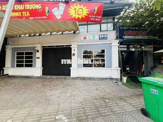 CHO THUÊ NHÀ MẶT TIỀN_  KID ĐƯỜNG SỐ 2_ P, TRƯỜNG THỌ _THỦ ĐỨC _