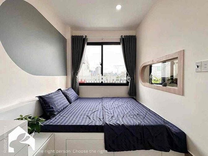 CĂN HỘ 1 PHÒNG NGỦ MÁY GIẶT RIÊNG FULL NỘI THẤT ĐƯỜNG CỐNG QUỲNH QUẬN