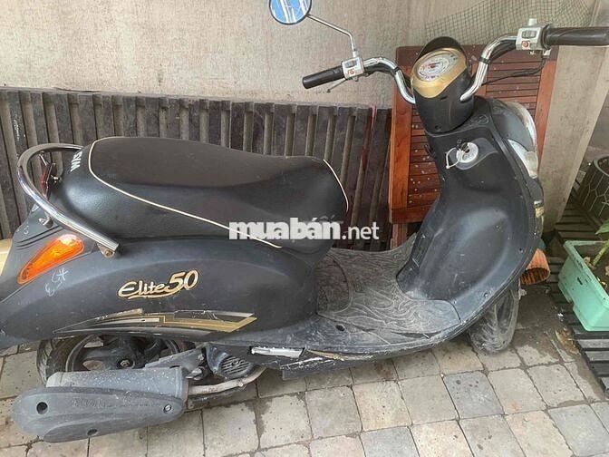SYM Elite 50 2018 Đen nhám