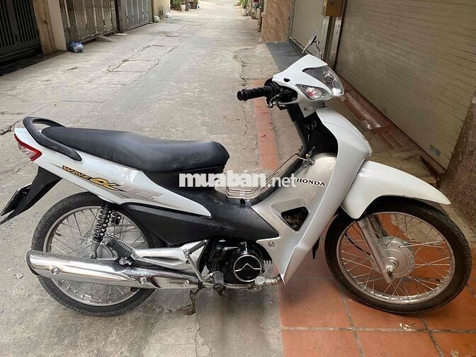 Honda Wave A Trắng bks 30Y7 2587 còn đẹp 8,8tr