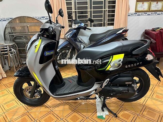 Honda Scoopy 2025 Đen, Xám, Vàng 5000 km BS 65