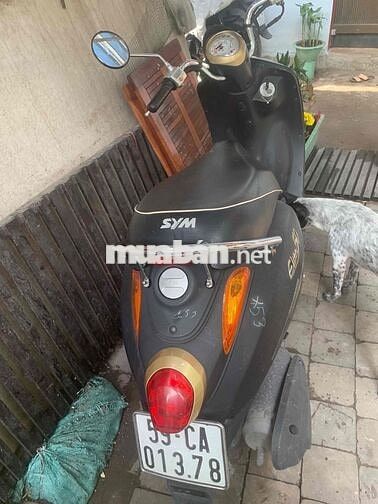 SYM Elite 50 2018 Đen nhám