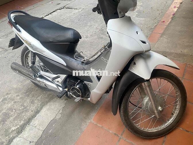 Honda Wave A Trắng bks 30Y7 2587 còn đẹp 8,8tr